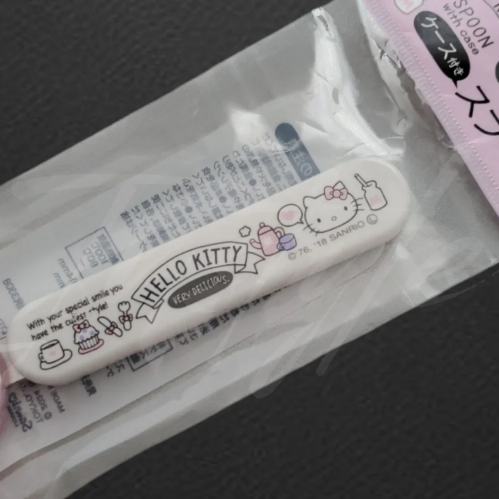 Hello Kitty Travel Fork & Spoon Set